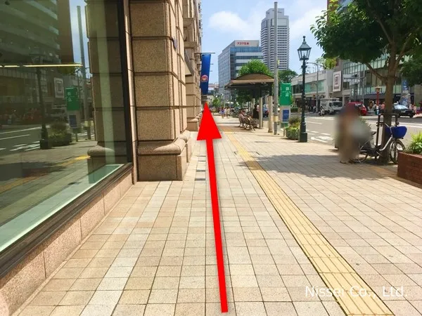 JR線・元町駅～神戸大丸従業員通用口（従業員入口）までの経路画像5［日星株式会社］