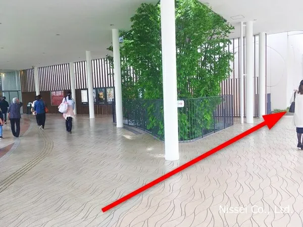 阪急 西宮北口駅～西宮阪急（阪急西宮ガーデンズ）従業員通用口（従業員入口）までの経路画像10［日星株式会社］