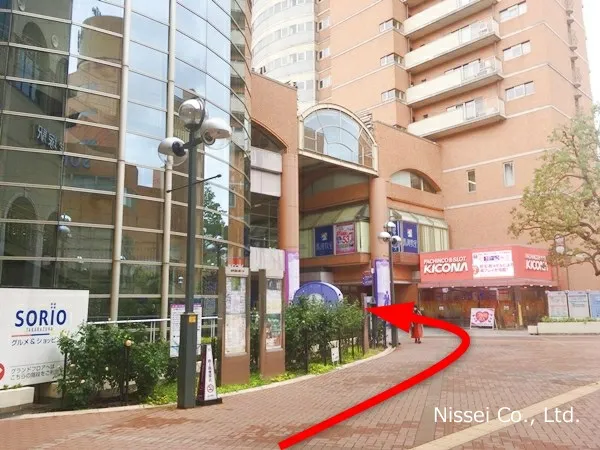 JR線 宝塚駅～宝塚阪急従業員通用口（従業員入口）までの経路画像11［日星株式会社］