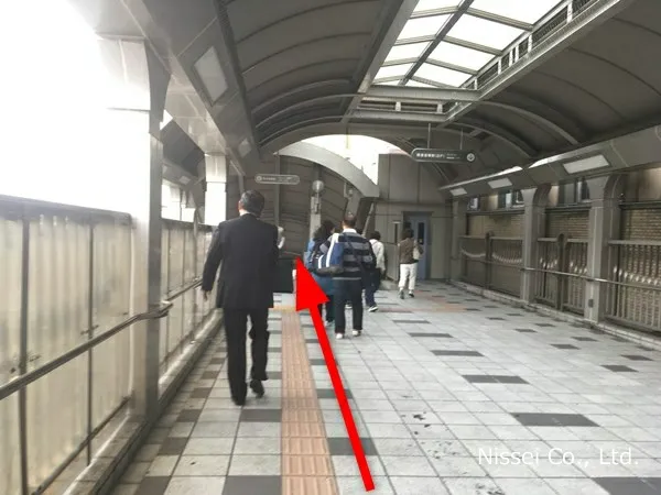 JR線 宝塚駅～宝塚阪急従業員通用口（従業員入口）までの経路画像4［日星株式会社］