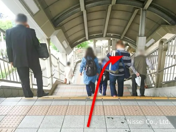 JR線 宝塚駅～宝塚阪急従業員通用口（従業員入口）までの経路画像5［日星株式会社］