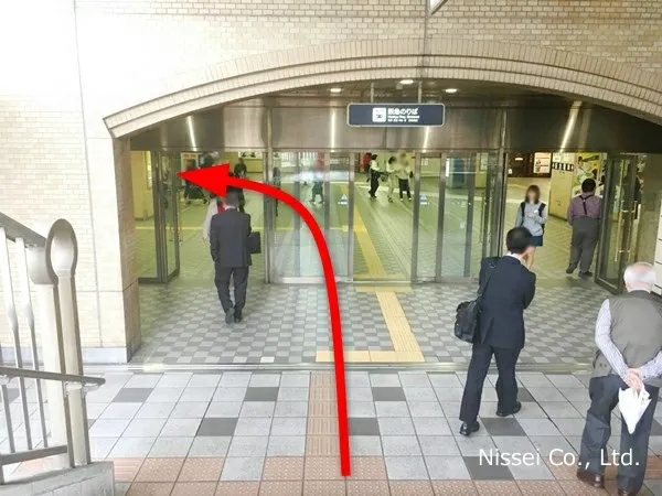 JR線 宝塚駅～宝塚阪急従業員通用口（従業員入口）までの経路画像6［日星株式会社］