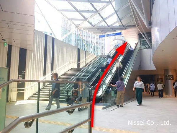 阪神線 大阪梅田駅～梅田阪神従業員通用口（従業員入口）までの経路画像3［日星株式会社］