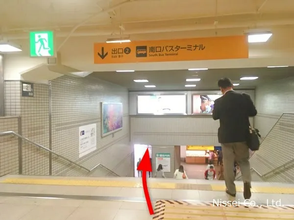 京阪線 枚方市駅～枚方京阪従業員通用口（従業員入口）までの経路画像3［日星株式会社］