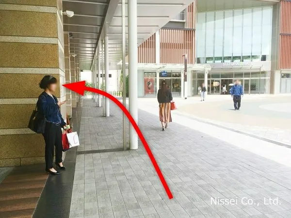 京阪線 樟葉駅～樟葉京阪従業員通用口（従業員入口）までの経路画像2［日星株式会社］