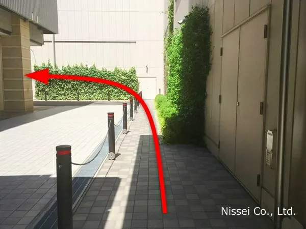 京阪線 樟葉駅～樟葉京阪従業員通用口（従業員入口）までの経路画像3［日星株式会社］