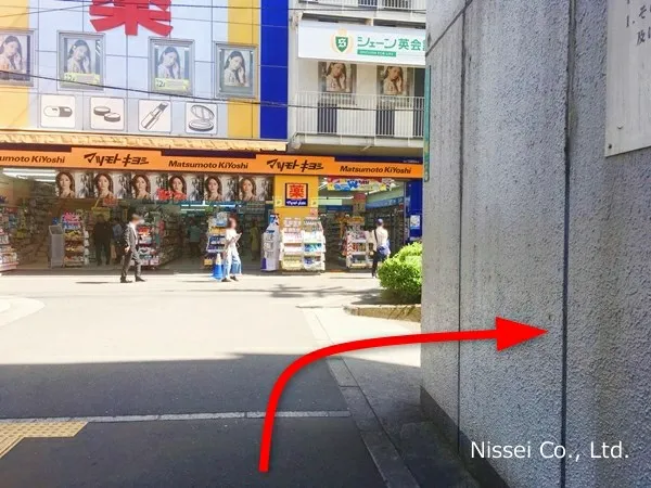 京阪本線 京橋駅～京橋京阪従業員通用口（従業員入口）までの経路画像4［日星株式会社］