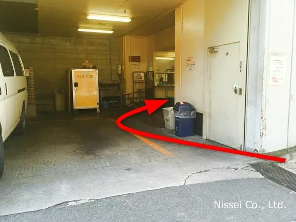 京阪本線 京橋駅～京橋京阪従業員通用口（従業員入口）までの経路画像6［日星株式会社］