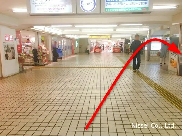 京阪線 守口市駅～守口京阪従業員通用口（従業員入口）までの経路画像2［日星株式会社］