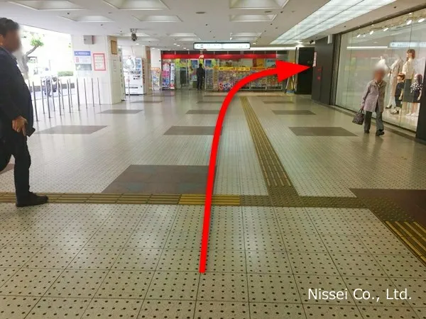 京阪線 守口市駅～守口京阪従業員通用口（従業員入口）までの経路画像5［日星株式会社］