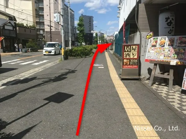 京阪線 守口市駅～守口京阪従業員通用口（従業員入口）までの経路画像8［日星株式会社］