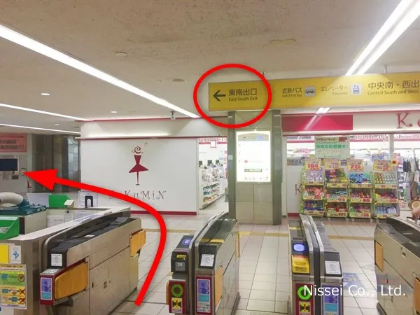 近鉄線 布施駅～近鉄百貨店 東大阪店までの経路画像1［日星株式会社］