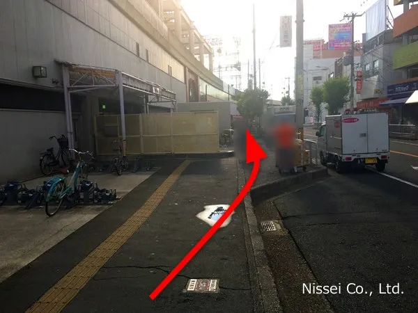 近鉄線 布施駅～近鉄百貨店 東大阪店までの経路画像4［日星株式会社］