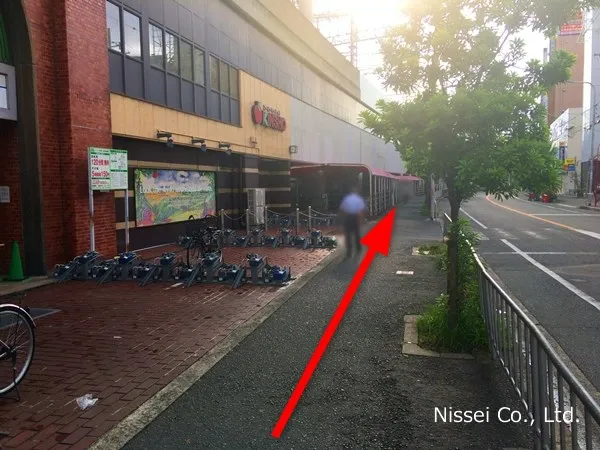 近鉄線 布施駅～近鉄百貨店 東大阪店までの経路画像5［日星株式会社］