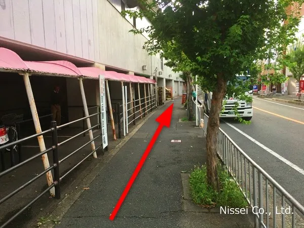 近鉄線 布施駅～近鉄百貨店 東大阪店までの経路画像6［日星株式会社］