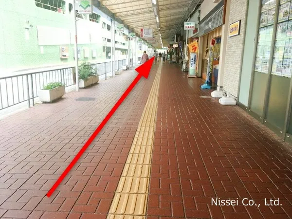 近鉄線 大和八木駅～近鉄百貨店 橿原店までの経路画像3［日星株式会社］