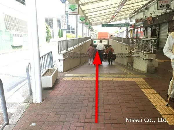 近鉄線 大和八木駅～近鉄百貨店 橿原店までの経路画像4［日星株式会社］