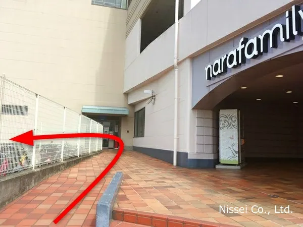 近鉄線 大和西大寺駅～近鉄百貨店 奈良店までの経路画像6［日星株式会社］