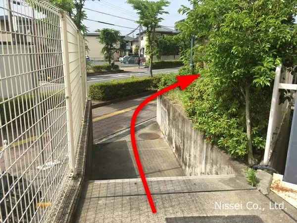 近鉄線 大和西大寺駅～近鉄百貨店 奈良店までの経路画像8［日星株式会社］