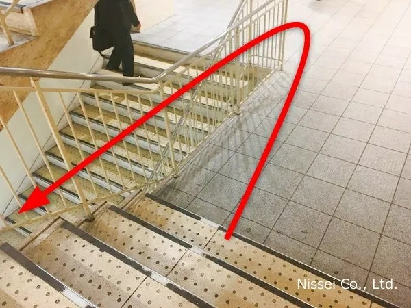 近鉄線 大阪上本町駅～近鉄百貨店 上本町店までの経路画像7［日星株式会社］