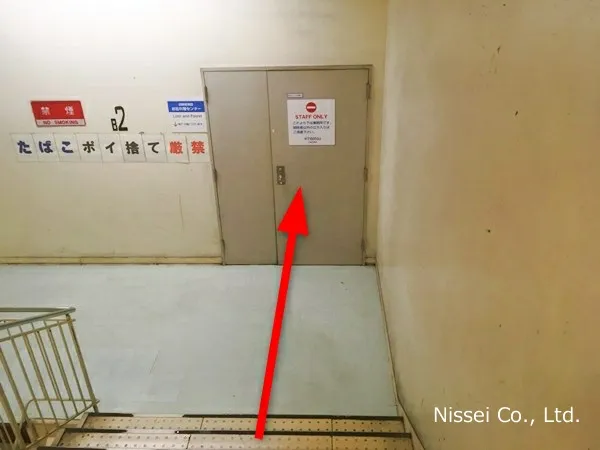 近鉄線 大阪上本町駅～近鉄百貨店 上本町店までの経路画像9［日星株式会社］