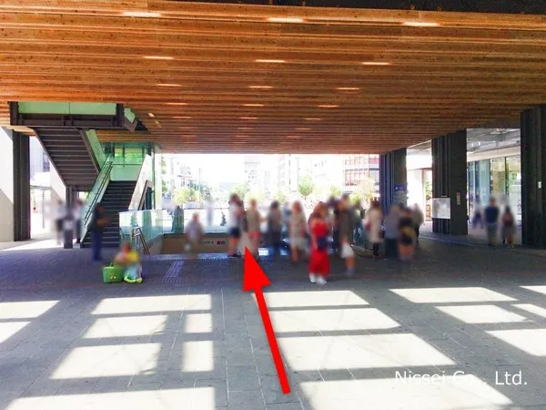 JR線 姫路駅～姫路山陽従業員通用口（従業員入口）までの経路画像2［日星株式会社］