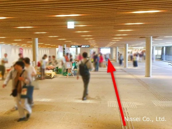 JR線 姫路駅～姫路山陽従業員通用口（従業員入口）までの経路画像3［日星株式会社］