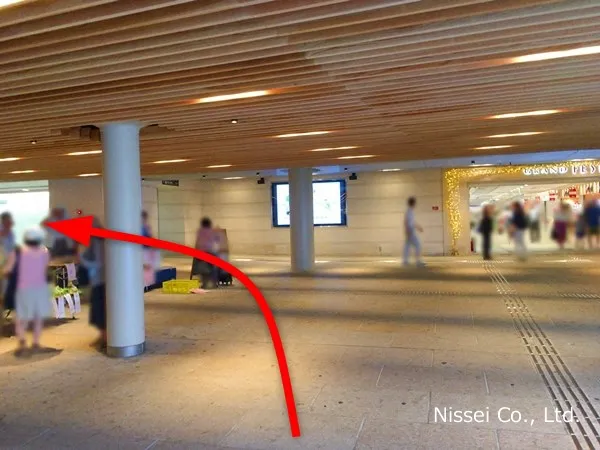 JR線 姫路駅～姫路山陽従業員通用口（従業員入口）までの経路画像4［日星株式会社］