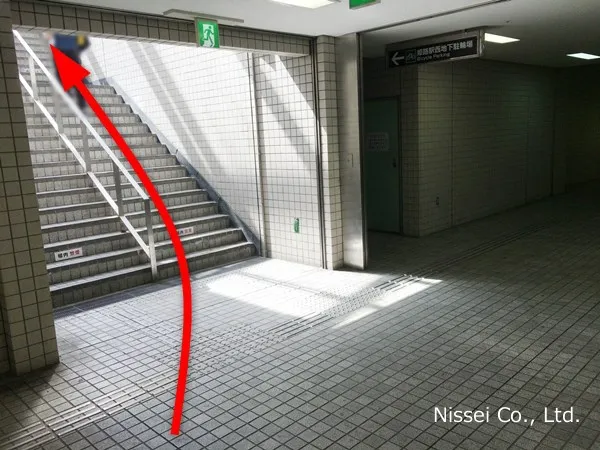 JR線 姫路駅～姫路山陽従業員通用口（従業員入口）までの経路画像8［日星株式会社］