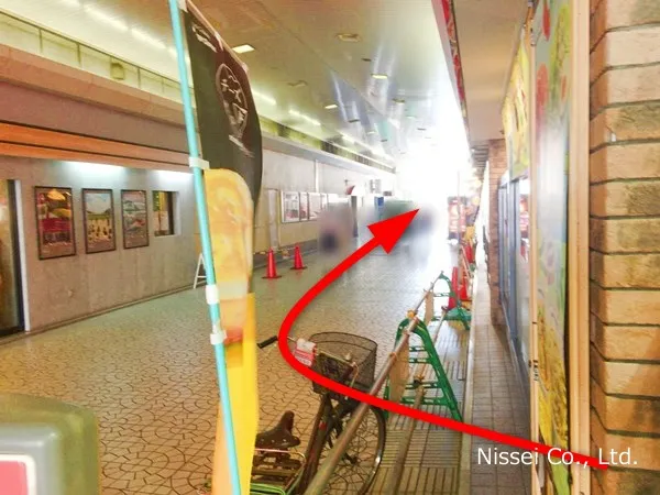 山陽本線 山陽姫路駅～姫路山陽百貨店従業員通用口（従業員入口）までの経路画像3［日星株式会社］