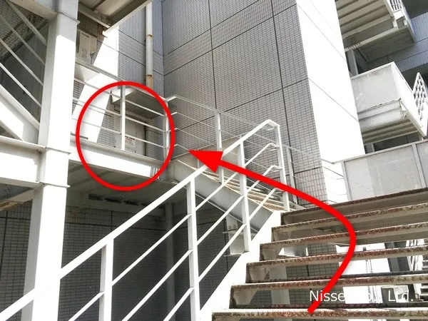 山陽本線 山陽姫路駅～姫路山陽百貨店従業員通用口（従業員入口）までの経路画像7［日星株式会社］