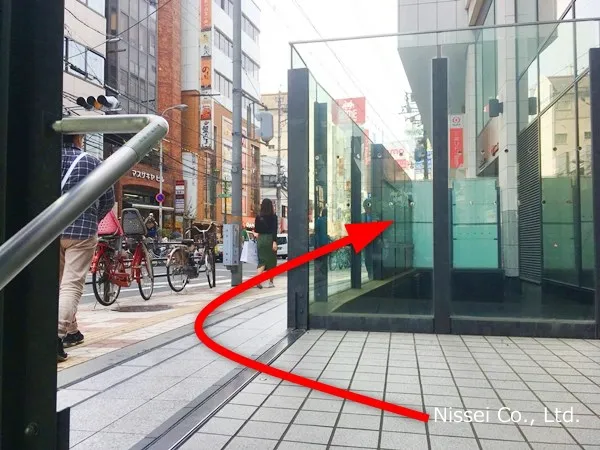 JR線 難波駅～大阪タカシマヤ従業員通用口（従業員入口）までの経路画像16［日星株式会社］