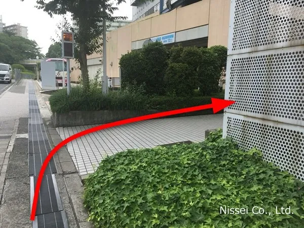 泉北高速線 泉ヶ丘駅～泉北タカシマヤ従業員通用口（従業員入口）までの経路画像11［日星株式会社］